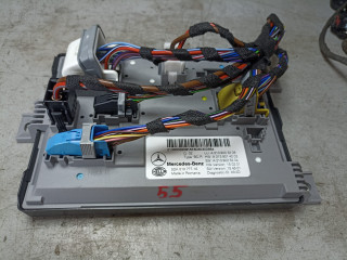 блок SAM Mercedes-Benz E-Класс W213/S213/C238/A238 W213 2016, 2.0 л., OM 654.920, дизель, АКПП, черный., седан, задний привод, A2139003208, A2139009005, A2139006909, A2139009212