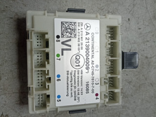 модуль управления двери Mercedes-Benz E-Класс W213/S213/C238/A238 W213 2016, 2.0 л., OM 654.920, дизель, АКПП, черный., седан, задний привод, A2139004009