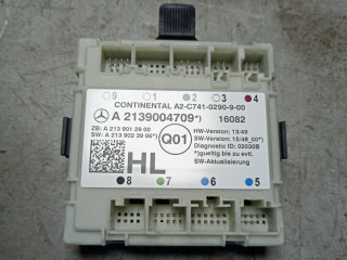 модуль управления двери Mercedes-Benz E-Класс W213/S213/C238/A238 W213 2016, 2.0 л., OM 654.920, дизель, АКПП, черный., седан, задний привод, A2139004709