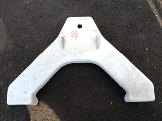 Крепление бампера заднего Mercedes-Benz GLE W166 2016, 3.0 л., OM 642.826, дизель, АКПП, A1648805114