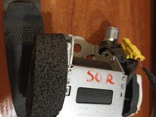 ремень безопасности Mercedes-Benz C-Класс W204 [рестайлинг] C204 2011, 2.1 л., OM 651.911, дизель, АКПП, серебристый, седан, задний привод, A2048608285