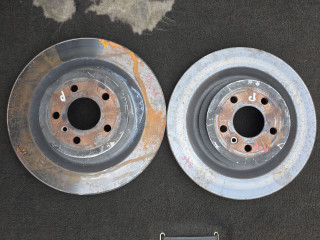 диски тормозные задние Mercedes-Benz GLE W166 2016, 3.0 л., M 276.821, бензин, A1664230700