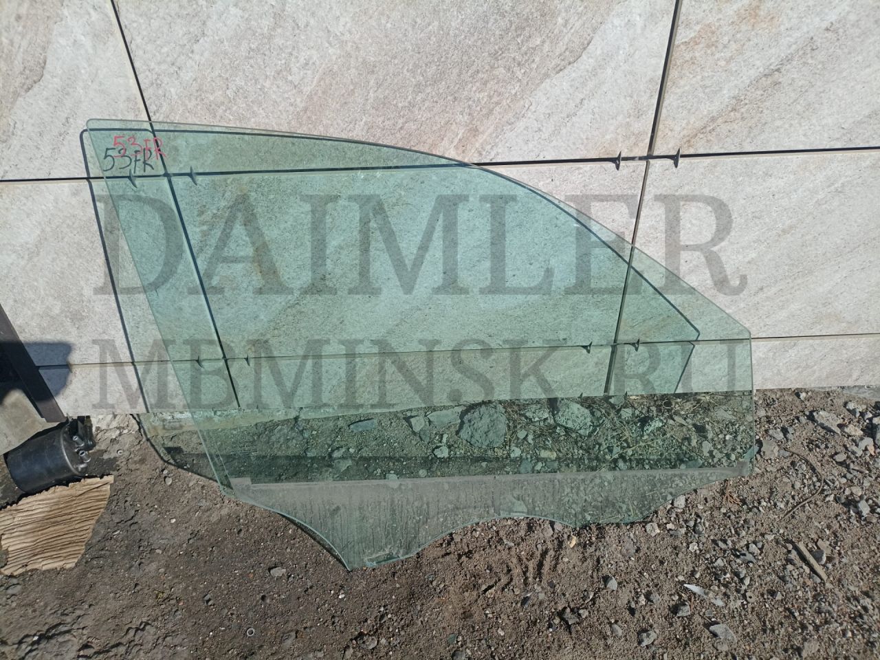 стекло двери передней правой Mercedes-Benz GLS-Класс X166 2018, 3.0 л., OM 642.826, дизель, АКПП, синий, внедорожник 5 дв., полный привод, правый руль - фото №1