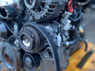 компрессор кондиционера BMW 3 серия E90/E91/E92/E93 [рестайлинг] 2009, 2.0 л., N47 D20 C, дизель, МКПП, 64526987862, 6987862, 6SBU14C