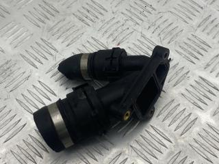 фланец (тройник) системы охлаждения BMW 1 серия E81/E82/E87/E88 [рестайлинг] 2007, 2.0 л., N47 D20 B, дизель, МКПП