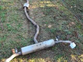 глушитель BMW X5 E70 [рестайлинг] E70 2011, 3.0 л., N57 D30 B, дизель, АКПП, tiefseeblau metallic (a76), внедорожник 5 дв., полный привод, правый руль, 7799797, 8509981