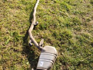 глушитель BMW 5 серия F07/F10/F11 2012, 2.0 л., N47 D20 C, дизель, АКПП, alpinweiß iii (300), хетчбэк 5 дв., задний привод, правый руль, 8515027, 8517642