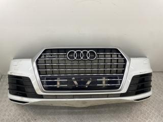 бампер передний Audi Q7 4M 2018, 3.0 л., CZZA, дизель, АКПП, white  0q / c9a, внедорожник 5 дв., полный привод, правый руль