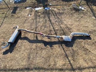 глушитель BMW 7 серия G11/G12 G11 2017, 3.0 л., B57 D30 A, дизель, АКПП, carbonschwarz metallic (416), седан, задний привод, правый руль, 8582057, 8582068