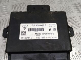 Блок стабилизации напряжения Porsche 911 Carrera S 991 2014, 3.8 л., MA1.03, бензин, робот, серый, задний привод, правый руль, 7PP959663E