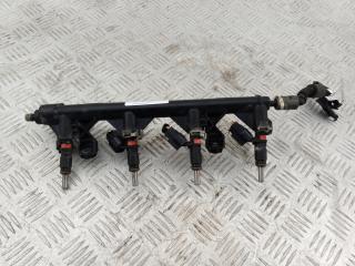 топливная рампа Peugeot 308 T7 2008, 1.6 л., 5FW (EP6), бензин, АКПП, 75756458002, 75281768006