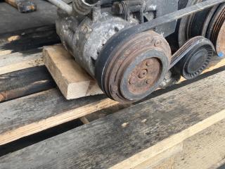 компрессор кондиционера BMW Z4 E85 2003, 2.5 л., M54 B25 (256S5), бензин, АКПП, 64526905643, 6905643