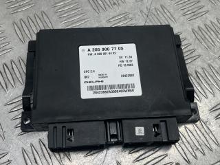 блок управления АКПП Mercedes-Benz C-Класс W205 [рестайлинг] 2018, 2.0 л., M 274.920, бензин, АКПП, 149u белый (polarweiss), универсал, A2059007705