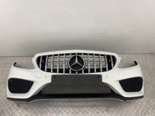 бампер передний Mercedes-Benz C-Класс W205 [рестайлинг] 2018, 2.0 л., M 274.920, бензин, АКПП, 149u белый (polarweiss), хетчбэк 5 дв.