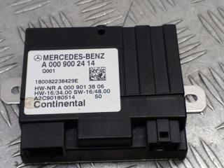 блок управления топливным насосом Mercedes-Benz C-Класс W205 [рестайлинг] 2018, 2.0 л., M 274.920, бензин, АКПП, 149u белый (polarweiss), универсал, A0009002414