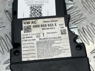 блок AirBag Audi Q7 4M 2018, 3.0 л., CZZA, дизель, АКПП, white  0q / c9a, внедорожник 5 дв., полный привод, правый руль, 4M0959655E