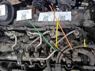 трубка обратки форсунок BMW 3 серия E90/E91/E92/E93 [рестайлинг] 2008, 2.0 л., N47 D20 A, дизель, МКПП