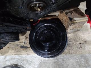 шкив коленвала BMW 7 серия E65/E66/E67 [рестайлинг] 2007, 3.0 л., M57 D30 (306D3), дизель, АКПП