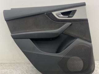 обшивка двери задняя левая Audi Q7 4M 2018, 3.0 л., CZZA, дизель, АКПП, white  0q / c9a, внедорожник 5 дв., полный привод, правый руль