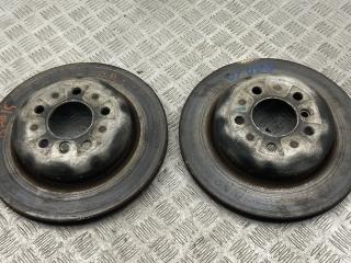 диск тормозной задний BMW 5 серия F10/F11 [рестайлинг] F10 2014, 2.5 л., дизель, АКПП, carbonschwarz metallic (416), седан, задний привод, правый руль