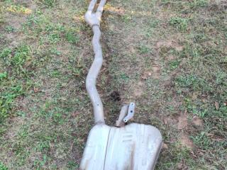 глушитель BMW 5 серия F07/F10/F11 2011, 3.0 л., N57 D30 A, дизель, АКПП, sophistog brillan metallic (a90), универсал, задний привод, правый руль, 7807103, 7807110