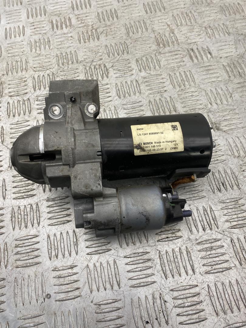 стартер BMW 7 серия G11/G12 G11 2018, 3.0 л., B57 D30 A, дизель, АКПП, singapore grau metallic (b41), седан, полный привод, правый руль, 12418589891, 8589891 - фото №1
