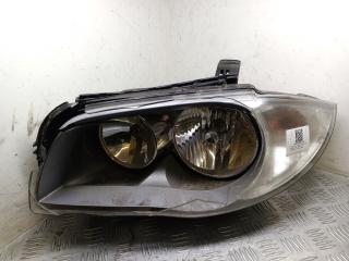 фара левая BMW 1 серия E81/E87 [рестайлинг] E88 2008, 2.0 л., N43 B20 A, бензин, МКПП, black sapphire metallic (475), кабриолет, задний привод, правый руль, 7193389, 63117193389