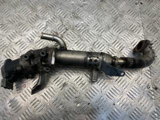 охладитель EGR / Радиатор EGR Jaguar XF X250 2008, 2.7 л., AJD, дизель, АКПП, 4R8Q9Y493AM