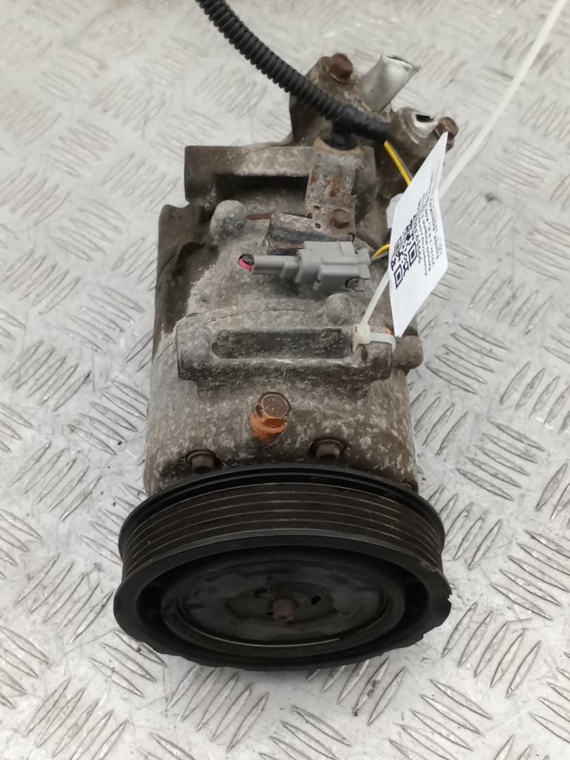 компрессор кондиционера Renault Megane 3 поколение 2012, 1.6 л., K4M 848, бензин, МКПП, 8200939386, 6SEL14C, 4471500023 - фото №1