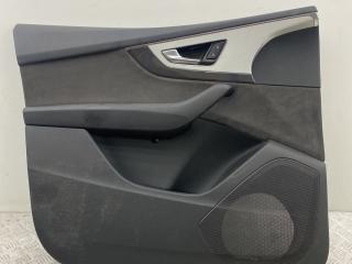 обшивка двери передняя левая Audi Q7 4M 2018, 3.0 л., CZZA, дизель, АКПП, white  0q / c9a, внедорожник 5 дв., полный привод, правый руль