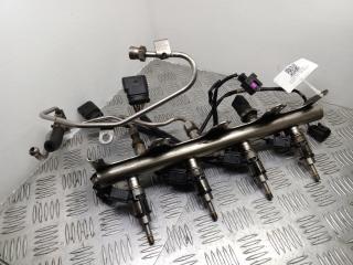 топливная рампа Audi A6 4F/C6 2006, 2.0 л., BPJ, бензин, вариатор, 06D133036D, 06F906036G, 0261500039