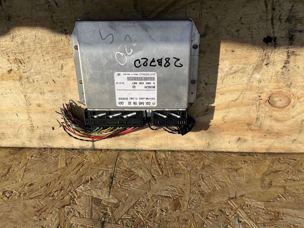 Блок управления ABS/ESP Mercedes-Benz S-Класс W220 2000, 0315450932 - фото №1