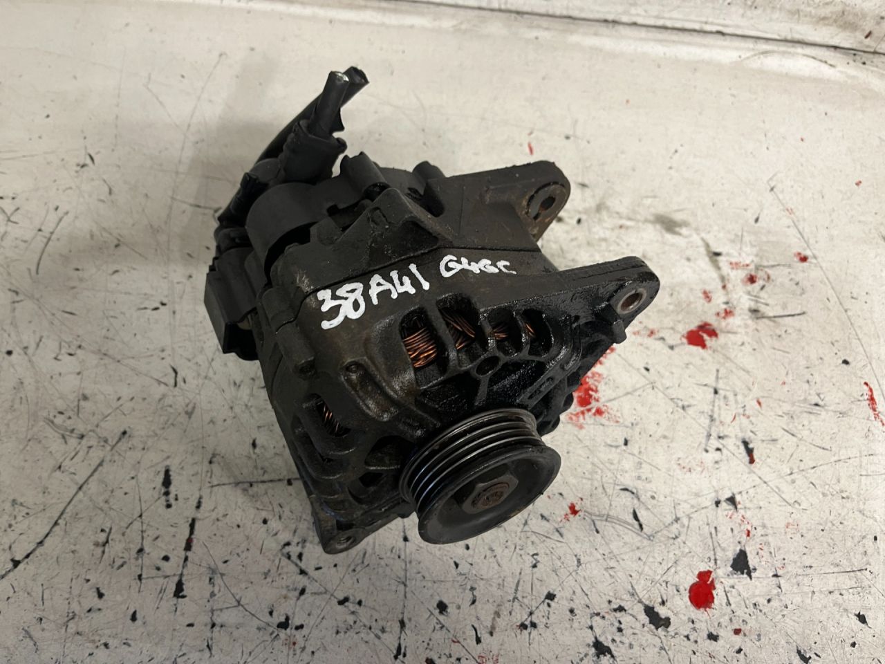 генератор Kia Sportage 2 поколение 2006, 2.0 л., i, G4GC, бензин, МКПП - фото №1