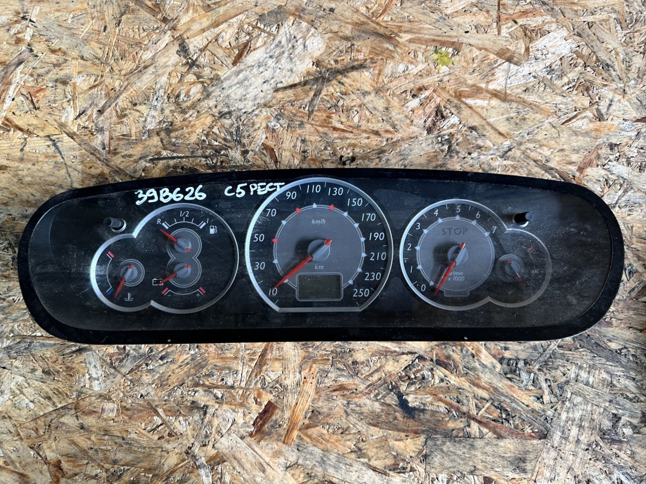 щиток приборов (приборная панель) Citroen C5 1 поколение 2002, бензин, МКПП, 9655608780 - фото №1