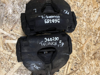 суппорт передний левый Volkswagen Touareg 1 поколение [рестайлинг] 2008