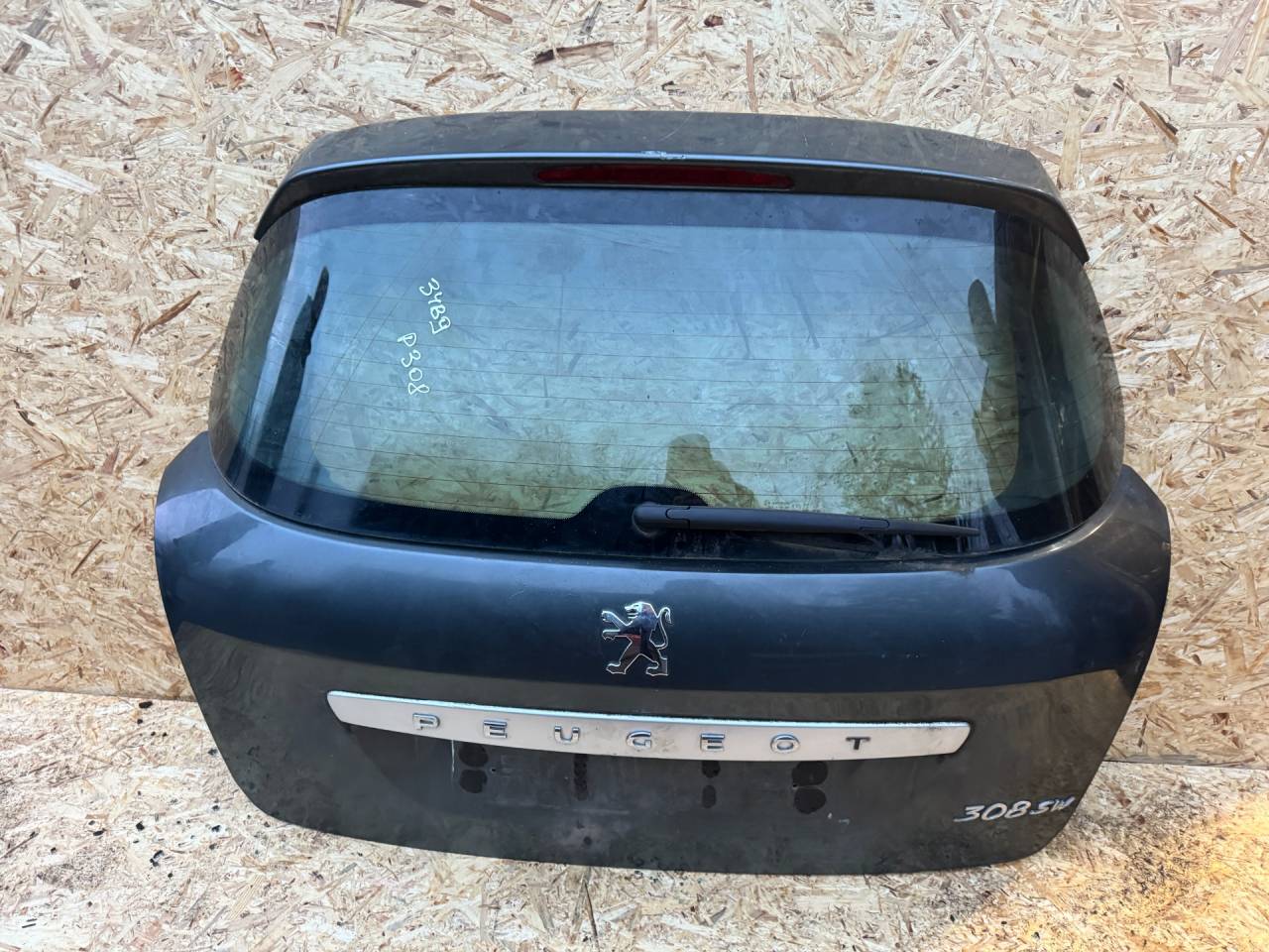 крышка багажника (дверь 3-5) Peugeot 308 T7 2010, универсал - фото №1