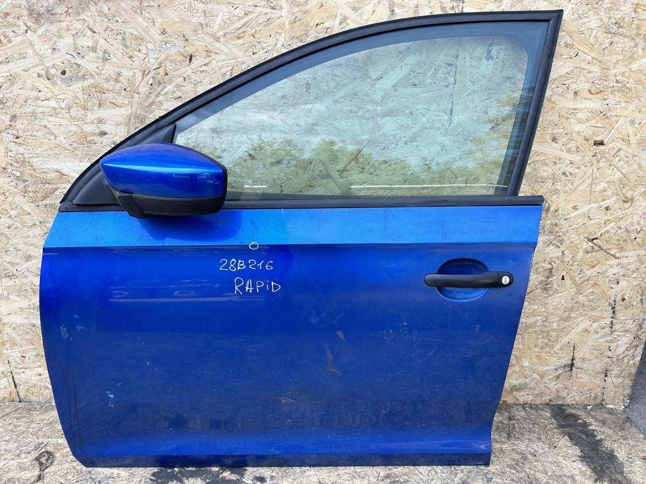 зеркало наружное левое Skoda Rapid 1 поколение 2015 - фото №1