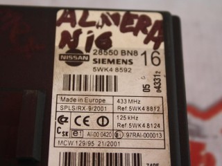 блок комфорта Nissan Almera N16 [рестайлинг] 2004, QG15DE, бензин, МКПП, серый, седан, передний привод, 28550BN8