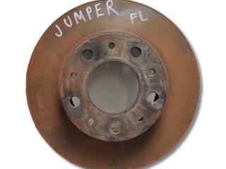 диск тормозной передний Citroen Jumper 2 поколение L4H2 2010, 2.2 л., 4HU (P22DTE), дизель, МКПП, синий, фургон, передний привод