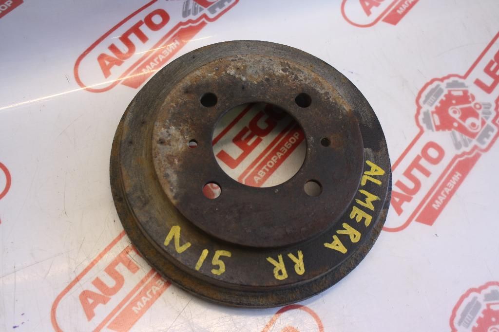 барабан тормозной Nissan Almera N15 1997, GA16DE, бензин, АКПП, зеленый, седан, передний привод, 43206-50Y10 - фото №1