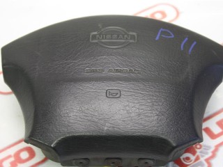 подушка безопасности водителя Nissan Primera P11 2000, 2.0 л., SR20DE, бензин, МКПП, серый, лифтбэк, передний привод, 985102F300