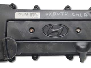 клапанная крышка Kia Picanto 1 поколение [рестайлинг] (2007 - 2010), 1.2 л., G4LA, бензин, G4LAAM420333