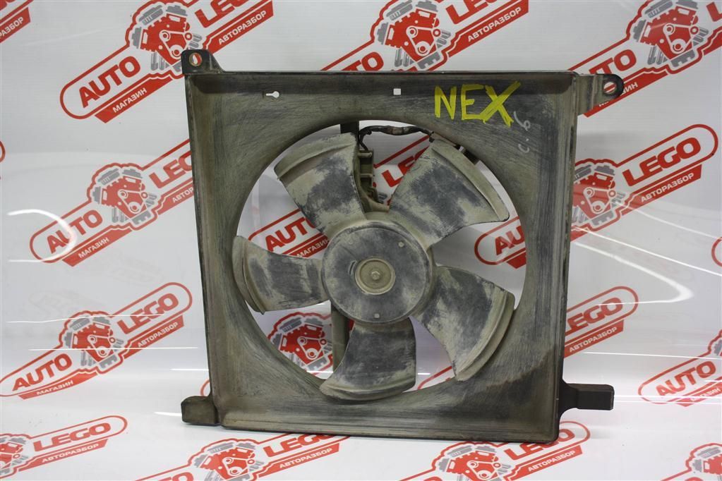 вентилятор радиатора Daewoo Nexia 1 поколение KLETN 2001, 1.5 л., G15MFB, бензин, зеленый, седан, 96144965 - фото №1