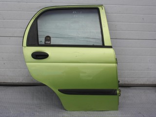 дверь задняя правая Daewoo Matiz M100 KLYA 2000, 0.8 л., F8CV, бензин, АКПП, зеленый, хетчбэк 5 дв., передний привод