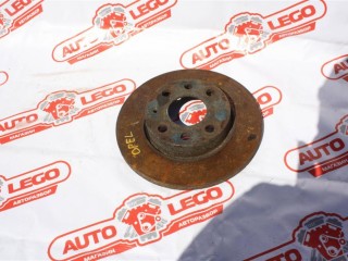 диск тормозной передний Volkswagen Golf 3 поколение 1995, 1Z, дизель, МКПП, черный, универсал, передний привод, 321615301