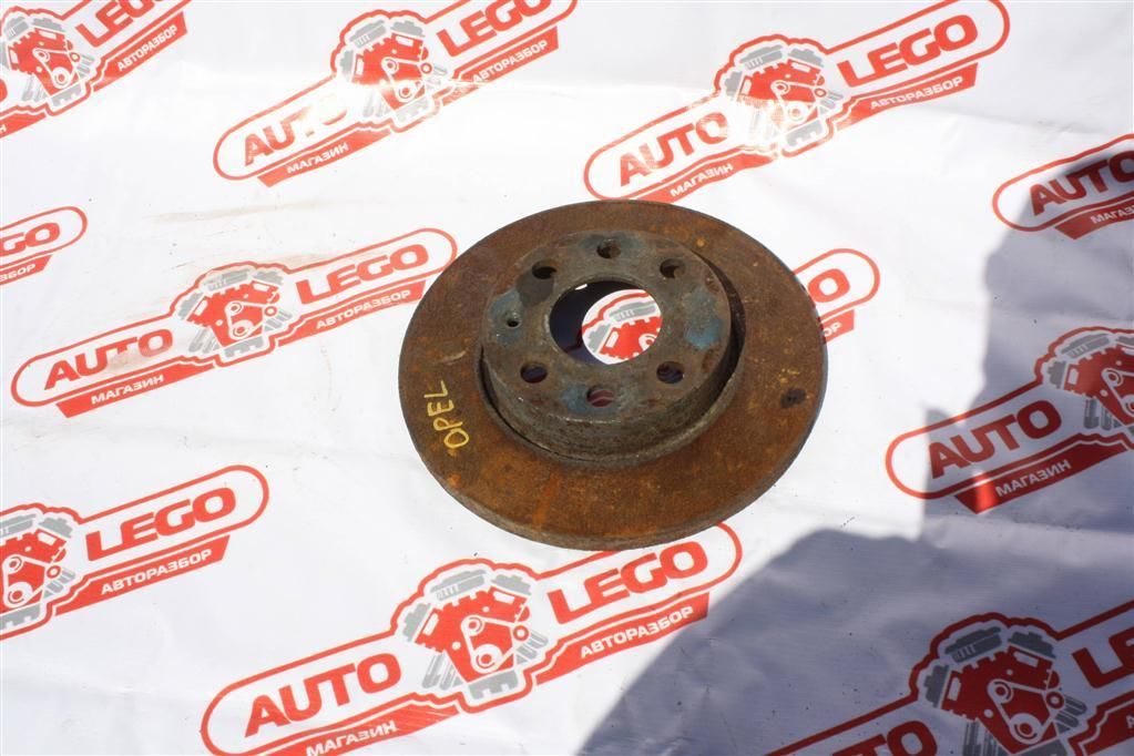 диск тормозной передний Volkswagen Golf 3 поколение 1995, 1Z, дизель, МКПП, черный, универсал, передний привод, 321615301 - фото №1