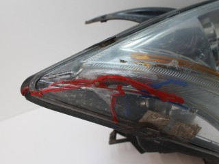 фара правая Ford Focus 2 поколение DB 2006, 1.8 л., QQDB, бензин, МКПП, черный, хетчбэк 5 дв.
