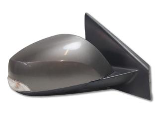 зеркало наружное правое Renault Laguna 3 поколение BT0/1 2008, 1.6 л., K4M 824, бензин, МКПП, серо-голубой, хетчбэк 5 дв., передний привод