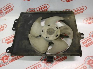 вентилятор радиатора Mitsubishi Mirage 5 поколение C12A 1995, 1.3 л., 4G13 (12V), бензин, АКПП, серый, купе, передний привод, правый руль