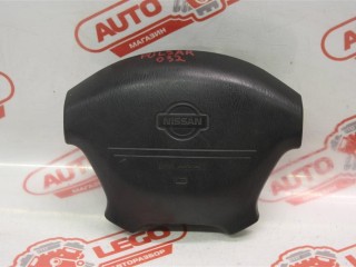 подушка безопасности водителя Nissan Pulsar N15 [рестайлинг] EN15 1999, 1.5 л., GA15DE, бензин, АКПП, белый, седан, передний привод, правый руль